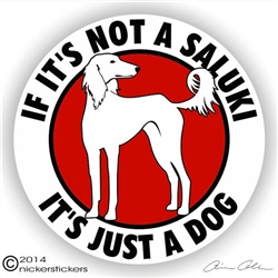 Saluki Hound Dog Vinyl Decal Car Auto Laptop iPad Sticker