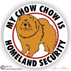 Chow Chow Dog Vinyl Decal Car Auto Laptop iPad Sticker