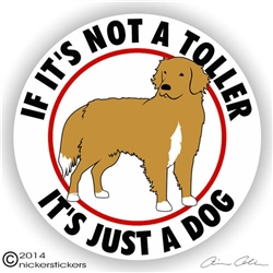 Nova Scotia Duck Tolling Retriever Dog Decals & Stickers | NickerStickers