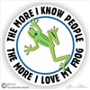 Frog Window Decal