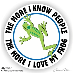 Frog Window Decal