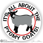 Pygmy Goat Decal