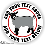 Pygmy Goat Decal