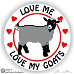 Pygmy Goat Decal