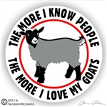 Pygmy Goat Decal