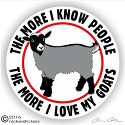 Pygmy Goat Decal