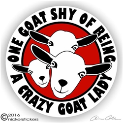 Nigerian Dwarf Goat Decal