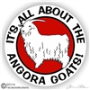 Angora Goat Decal