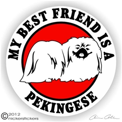 Pekingese Decal