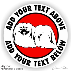 Pekingese Decal