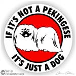 Pekingese Decal