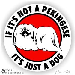 Pekingese Decal