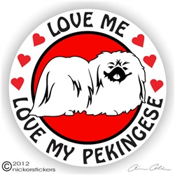 Pekingese Decal