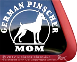 German Pinscher Window Decal