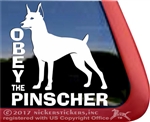 German Pinscher Window Decal