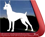 Custom German Pinscher Window Decal