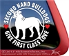 American Bulldog Window Decal