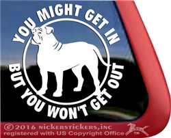 American Bulldog Window Decal