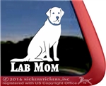 Lab Mom Labradors Retriever Dog iPad Car Truck Window Decal Sticker