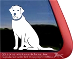 Custom Labrador Retriever Dog iPad Car Window Decal Sticker