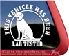 Lab Mom Labradors Retriever Dog iPad Car Truck Window Decal Sticker