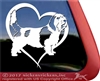 Petit Basset Griffon Vendeen Dog Car Truck RV Window Decal