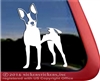 Custom Rat Terrier Dog Car Truck RV Window Decal Sticker