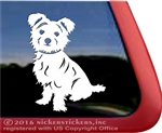 Custom Morkie Dog Car Truck RV Window Decal Sticker