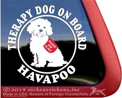 Havapoo Window Decal