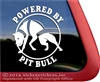 Weight Pulling Pit Bull Power Car Truck RV Vinyl Window Decal Sticker