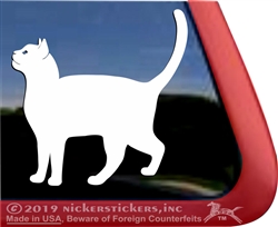 Custom  Cat Window Decal