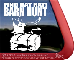 Cardigan Welsh Corgi Barn Hunt Dog Window Car Truck RV Decal