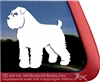 Custom Dog Decal Bouvier des Flandres Car Truck RV Window Decal Sticker