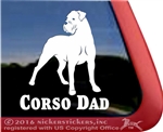 Cane Corso Dog Car Truck RV Window Decal Sticker