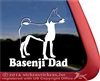 Basenji Window Decal