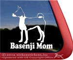 Basenji Window Decal