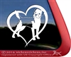Custom Border Terrier Dog Vinyl Car Truck RV Window Decal Sticker
