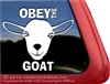 Nigerian Dwarf Goats Car Truck RV Window Decal