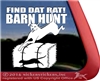 Rhodesian Ridgeback Barn Hunt Dog Window Decal Sticker