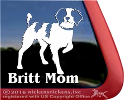 American Brittany Gun Dog Car Truck RV Window Decal Sticker