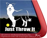 Border Collie Dog Car Truck RV Window Decal Sticker