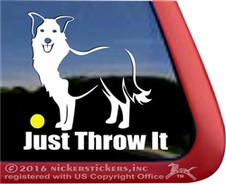 Border Collie Dog Car Truck RV Window Decal Sticker