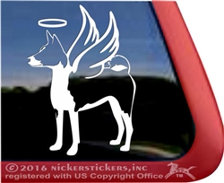 Custom Basenji Dog iPad Car Truck RV Window Decal Sticker