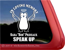 Penguin Window Decal