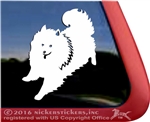 Custom American Eskimo Dog Window Decal