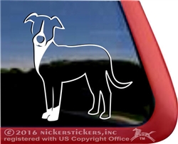 Custom Lab Mix Dog Window Decal