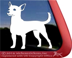 Custom Chicorgi Dog iPad Car Truck RV Window Decal Sticker