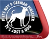 German Pinscher Window Decal