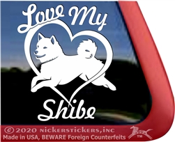 Shiba Inu Window Decal