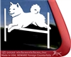 Custom Shiba Inu Agility Dog Window Decal